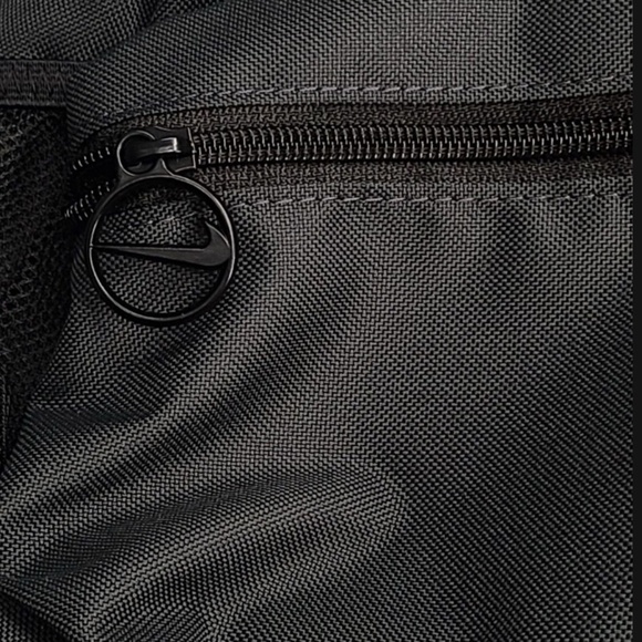 Nike small backpack in black/ charcoal gray NWOT - Picture 8 of 9